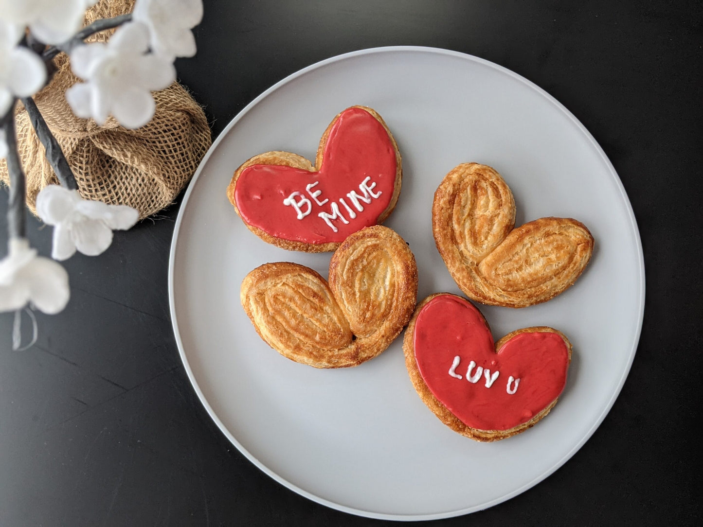 Heart Shaped Palmiers image 0